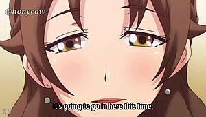 innocent stepmom enters the anime world as caring hentai mother in law