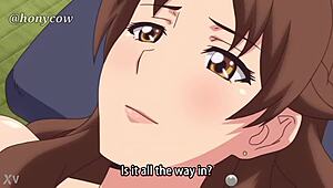 innocent stepmom enters the anime world as caring hentai mother in law