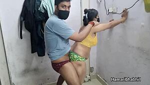 Indian Bhabhi In Silk Saree Gets Fucked By Huge Cock