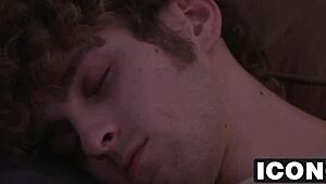 daddy rams his monster cock deep in my tight twink ass