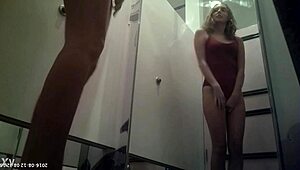 hidden cam caught me stripping nude in the dressing room shop