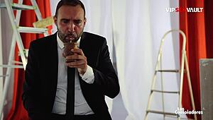 Sicilia Blonde Babe Pounds Pussy On Old Stud Hard