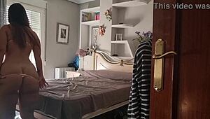 curvy colombian blonde ana returns for intense doggystyle action