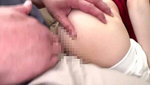 whoa she's already cumming please stop but her huge ass gets pounded hard with creampie part 1