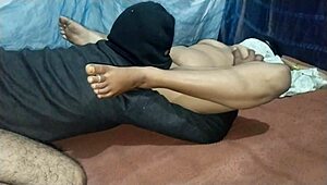 how hot is this indian couple licking pussy then fucking romantically?