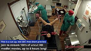 What If Superhero Mina's Kryptonite Condom Fails Gyno Exam Rescue?