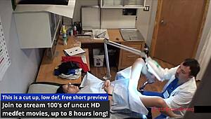 What If Superhero Mina's Kryptonite Condom Fails Gyno Exam Rescue?