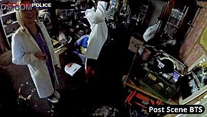 Think sucking cop dick gets charges dropped? Nurse Rina tries hard