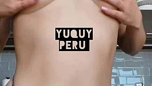 Peruvian girl steps up for a casual casting interview