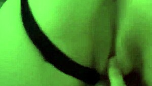 Shh, our secret lesbian kiss and play caught on iPhone at the party