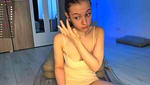 my real screams hit as huge cock stretches tight pink teen pussy