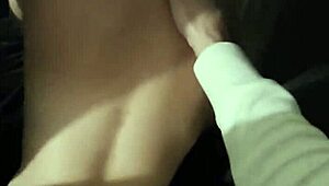 POV Sneak Fuck Curvy Milf Wife Car Garage Quiet