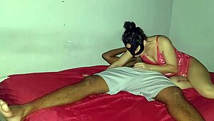 rain pours as she twerks that big ass on his thick cock in lingerie
