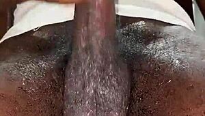 Young Stud Bursts Monster Cock Nut After Class