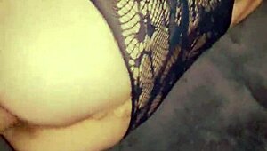 damn her gaping asshole after rough stocking slut fuck