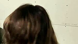 POV Sneak Fuck Curvy Milf Wife Car Garage Quiet