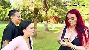 armybooms flirty casting interview flips into bareback threesome cumswap orgy