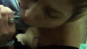 Latina Maid Gags on Monster Cock in Rough Deepthroat Choke