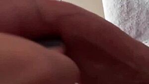 aprill's blindfolded petite teen ass bent over for old man's doggystyle cumshot 😈