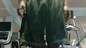 21yo cutie works out with daddy in dorm homemade fitness fun 💪😏