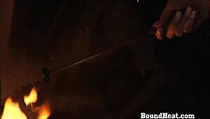 Naked lesbian slaves bound fingered by dom madame maid