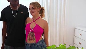 lorena lopes craves black cock deep in her ass with rough doggystyle pounding!