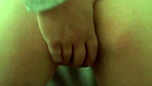 aprill's blindfolded petite teen ass bent over for old man's doggystyle cumshot 😈