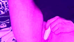 how does this dirty goth milf slut play her wet pussy with dildos?