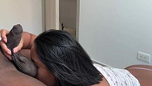 how deep can this bbc go down my throat in our amateur couple vid nysdel?