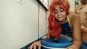 hey, hired this hot latina cosplayer for my private massage fun 🔥😏
