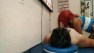 hey, hired this hot latina cosplayer for my private massage fun 🔥😏