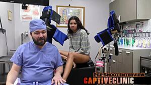 strangers in the night... becoming anal slaves? aria nicole spreads for backstage domination