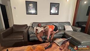 hey busty blonde how's rome major's cock feel in your pussy?