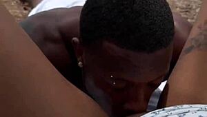 Busty Curvy Brunette Latina Rides Cock Risky Public Nature POV