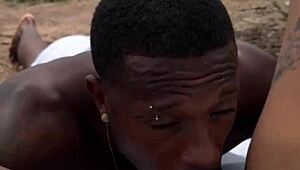 Busty Curvy Brunette Latina Rides Cock Risky Public Nature POV