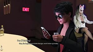 wanna see this busty milf choke on a massive dildo in her see-through stockings cosplay? 