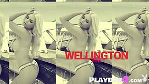 blondes pose nude with busty milf curves