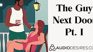 guy next door seduces with moans in erotic neighbor sex