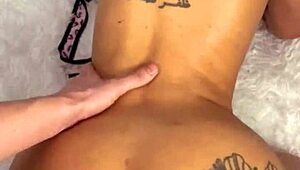 Fat Tinder Slut Gets Anal Creampie After Doggystyle Pound!