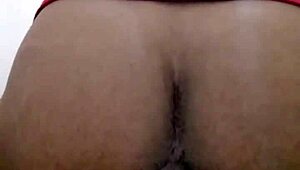 shemale stuffs huge dildo deep in her tight ass for intense anal