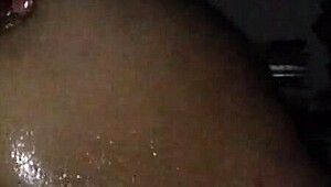 Boss Cherokee's phat latina ass rides oiled dick cowgirl fingering her tight hole