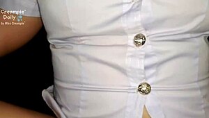 college thai babe begs prof for grade fix but ends up creampied hard 💦😩