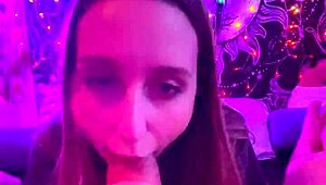 late night romantic cock sucking pov with laney grey and brad newman