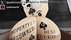 fucking the cowgirl hard then breeding her deep in roblox