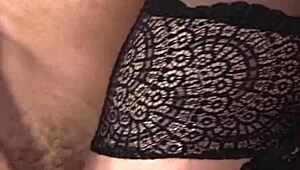 Brunette milf in stockings you like my ass fingered then pussy fucked hard cumshot facial?