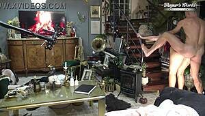 ever seen odette delacroix take a hot facial backstage?