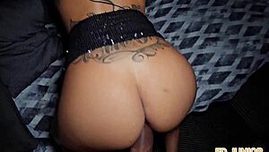 Ed's House Baladinha Turns into Wild Brazilian Cowgirl Creampie Ride with Vibora Complete