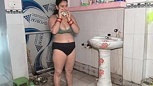 desi puja bhabhi rides big cock with dirty talk and deepthroat