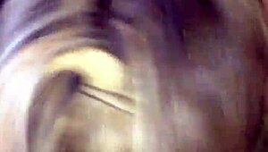 Ant g chokes on monster cock with sloppy deepthroat gagging and sucking