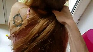 she practices her kegel exercises with pussy love in amateur cosplay outdoors